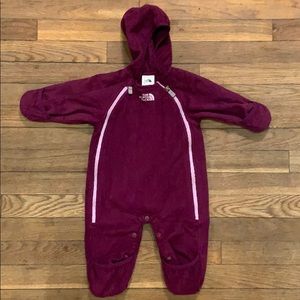 North face baby bunting snowsuit